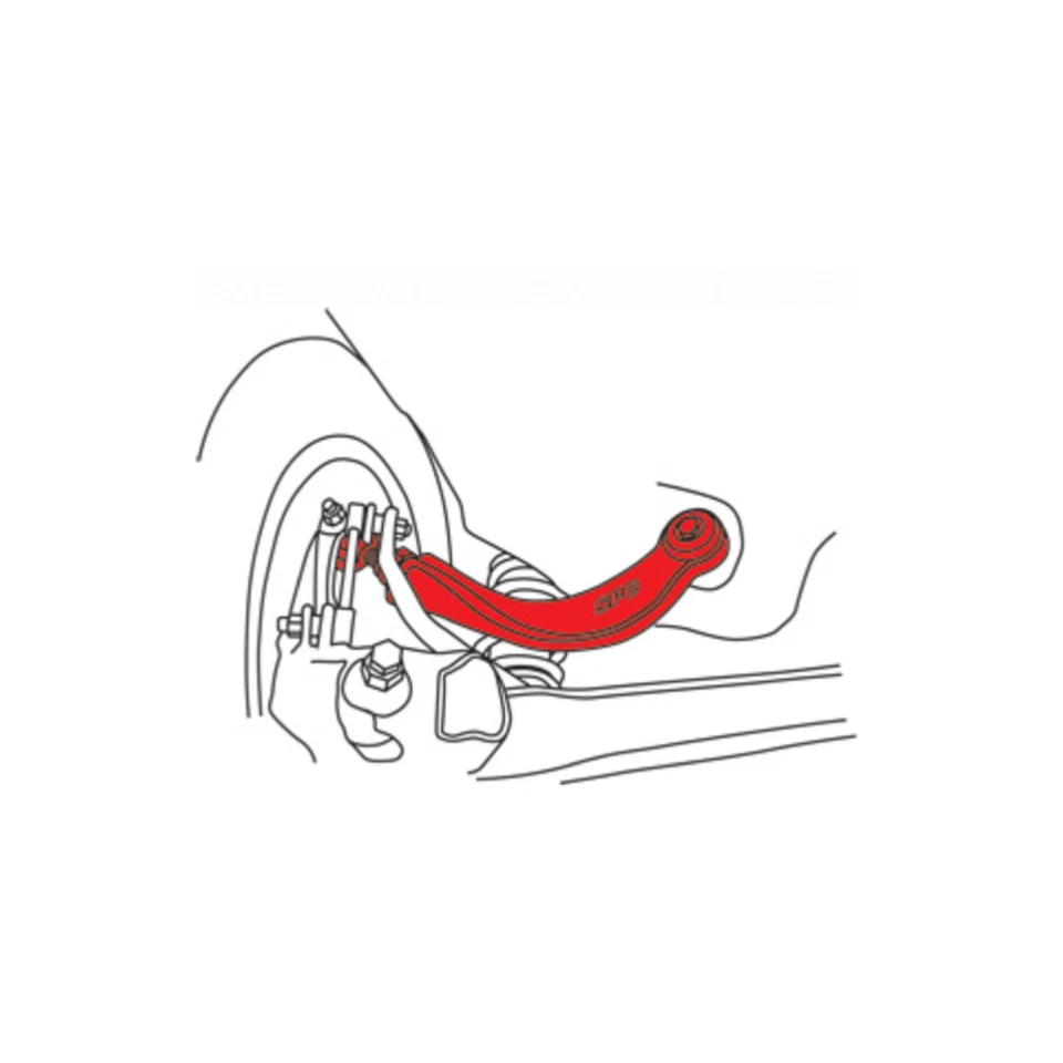 Par de brazos inclinables superiores ajustables traseros SPC para CMax, Escape Focus, Mazda 3-5, C30 Foto 3 de 4