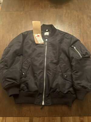 Black Burberry Bomber Jacket