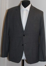Banana Republic Grey Smart Weight Performance Wool Slim Fit Suit Jacket Size 44R
