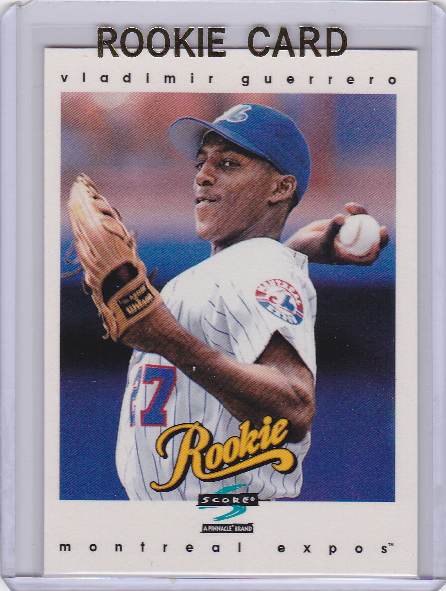 VLADIMIR GUERRERO ROOKIE CARD Montreal Expos RC Score Baseball MLB