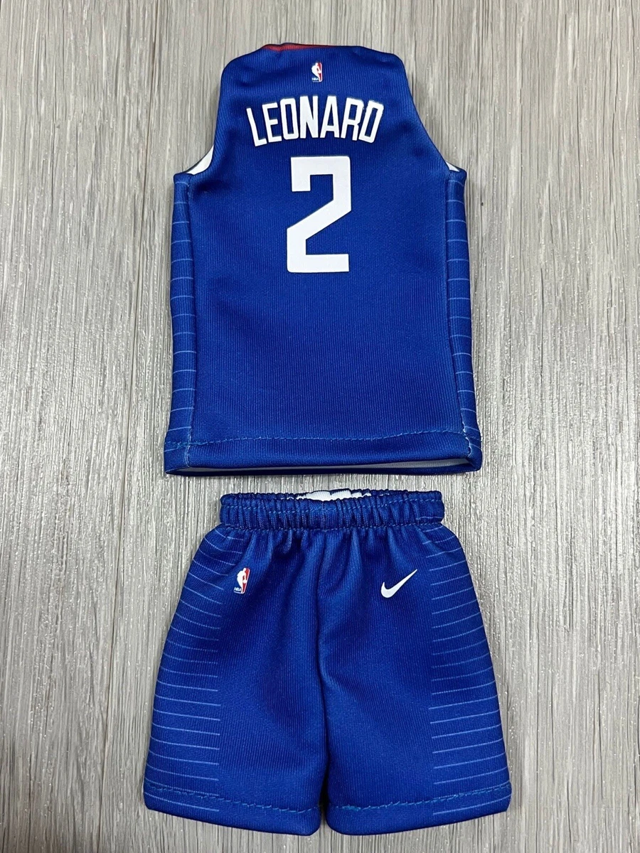 1 6 Scale Kawhi Leonard 2 La Clippers blue Jersey For Enterbay 12