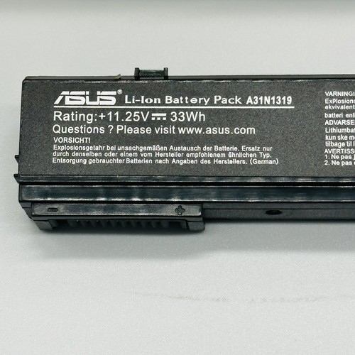 GENUINE ASUS X551M SERIES LAPTOP BATTERY 11.25V 33Wh 2850mAh A31N1319 - Picture 2 of 4