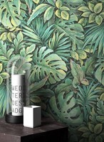 Tapete Vliestapete GrüN Dschungel BläTter Monstera Dschungeltapete BläTter Urwal