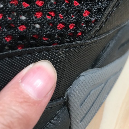 Hi Tec Shoes Mens 12 3D Squash Racquetball Sneakers Black Lace Up Round Toe NEW - Picture 8 of 18