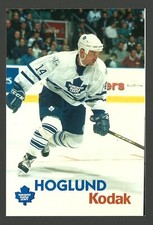 Jonas Hoglund Toronto Maple Leafs Team Issued Kodak Player Photo