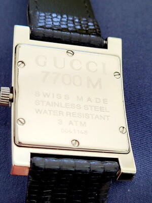 Gucci 7700M,Authentic Swiss Made,Absolutely Beautiful,Scratch Free