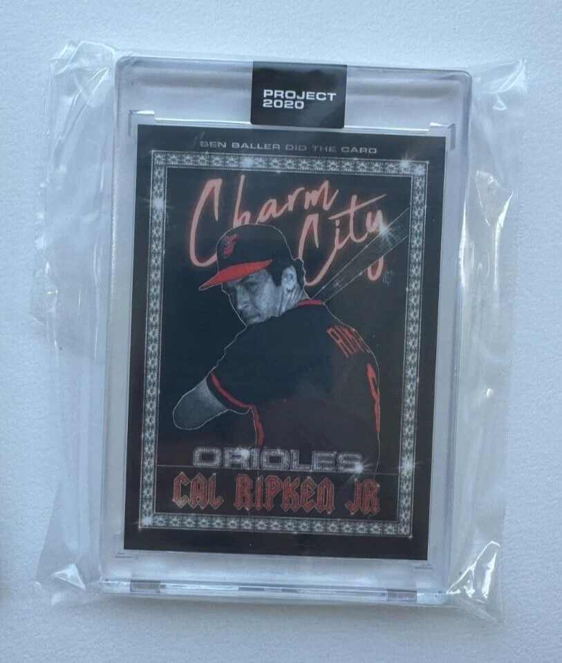 Topps - MMXX Project 2020 / #109 Cal Ripken Jr - by Ben Baller w/Box - NEW - Image 3 of 4
