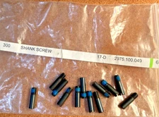 SIGNODE / ORGAPACK STRAPPING TOOL PART #2975.100.049 SHANK SCEW - QTY: 12