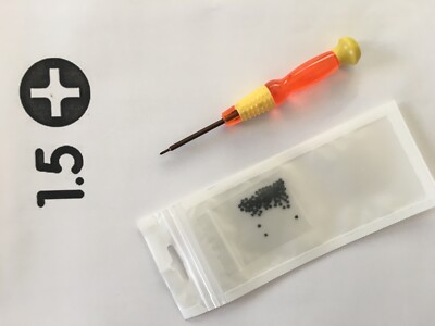 PH000 PHILLIPS KEYBOARD SCREWS (100PCS)  W/OPEN TOOL FOR MACBOOK PRO RETINA 