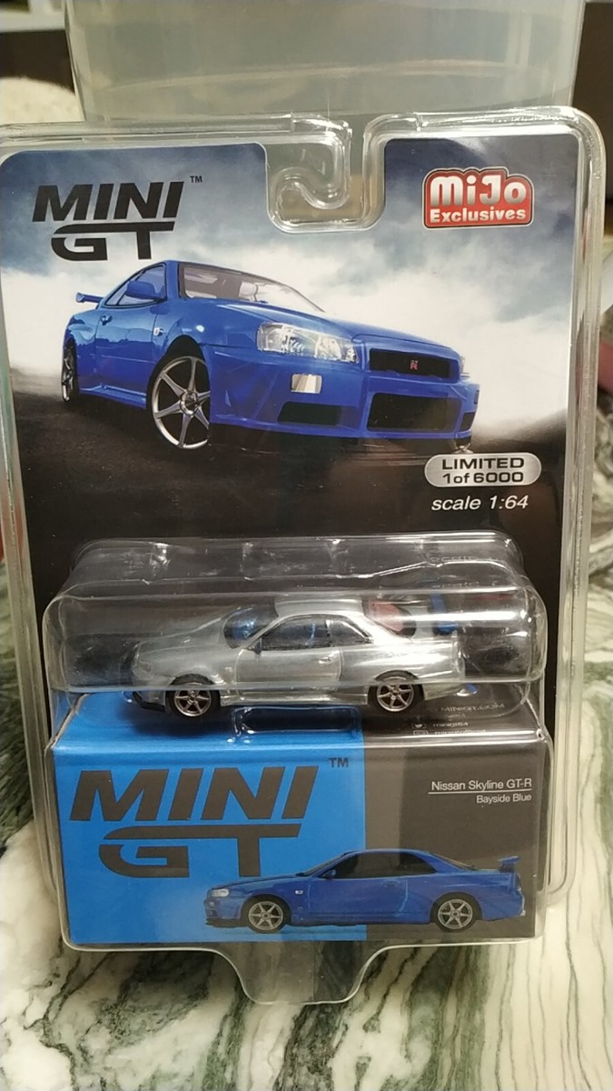 MINI GT 341 Chase Nissan Skyline GT-R Bayside Blue RHD | eBay