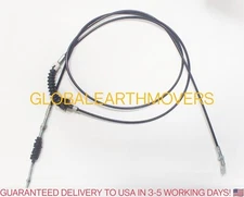 JCB BACKHOE - THROTTLE CONTROL CABLE ASSEMBLY (PART NO. 333/F4489 910/60176)