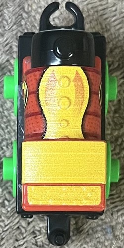 2014 Mattel Gullane Thomas & Friends DC Heroes Percy como Robin CGM30 H52A Batman - Imagen 5 de 6