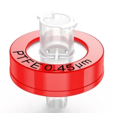 Simpure 20PCS New PTFE Syringe Filter 0.45μm 13mm Hydrophilic no- HPLC