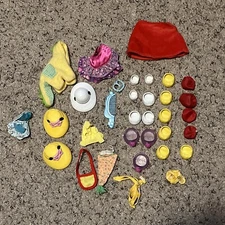 Vintage G1 MLP My Little Pony Accessory Lot 33 Shoes Booties Comb Hats Others