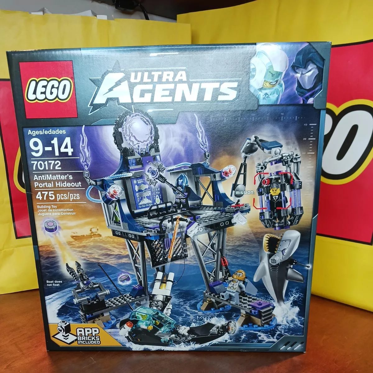 Lego ultra agents antimatter portal hideout sale