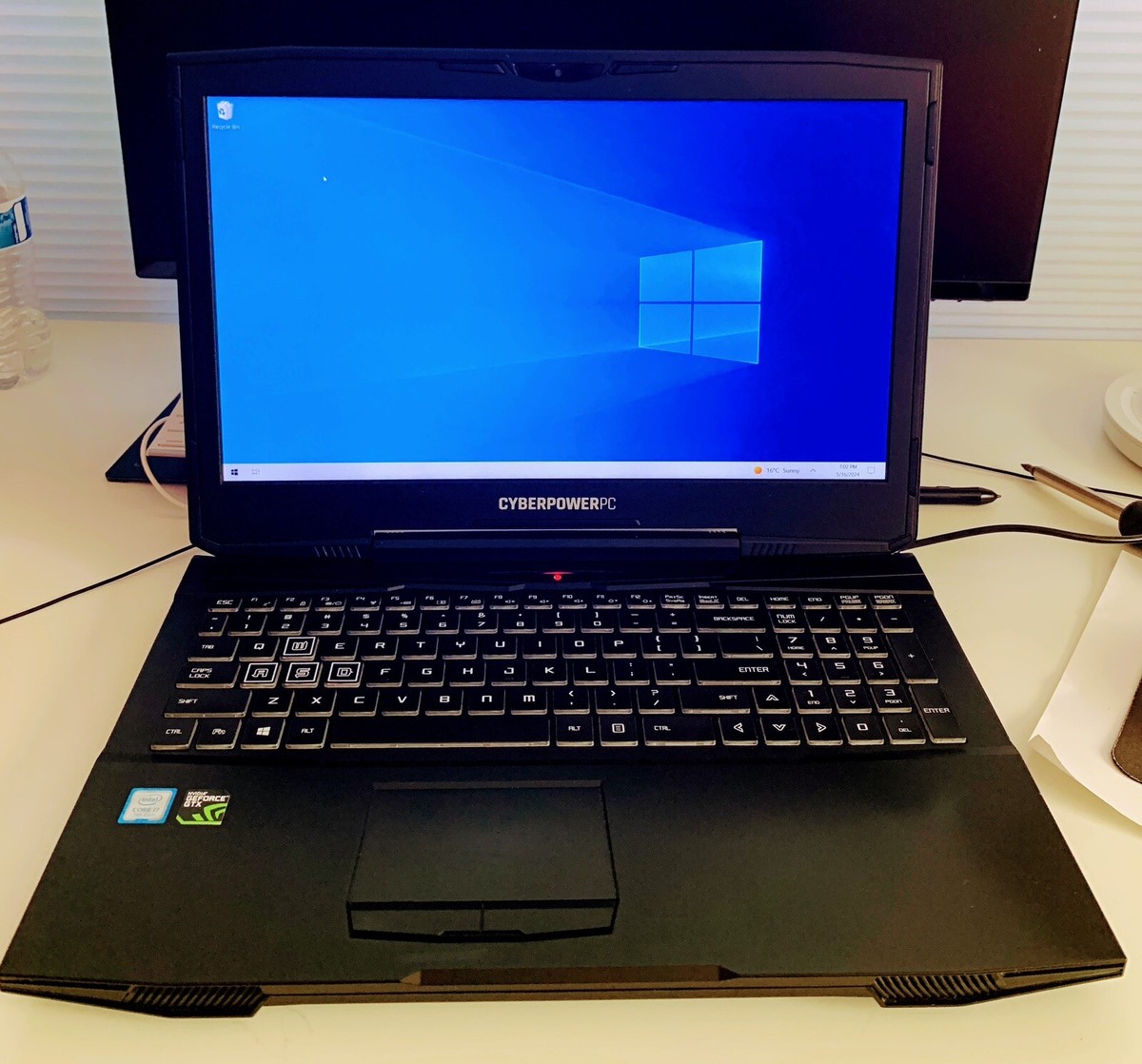 Cyberpower PC Gaming Laptop 15.6' i7-7700HQ 32G Memory 1T Cyberpower PC Gaming Laptop 15.6' i7-7700HQ 32G Memory 1T
