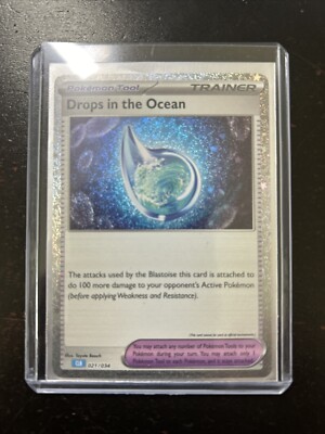 drops in the ocean pokemon card Drop In The Ocean Pokémon Tcg Trading Classic Exclusive Holo 021/034 BC