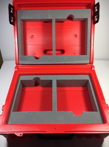 Turtle Twin Model 3480 by Perm-A-Store Red Hard Shell Case - Afbeelding 4 van 4