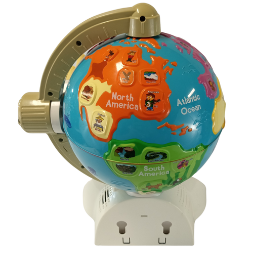 VTech Fly & Learn Globe Interactive Learning Toy - Educational Talking Globe - Picture 3 of 8