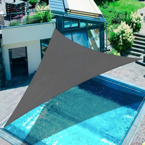 Tenda a vela QUADRATA ombreggiante telo sole ombra giardino PARASOLE 3 4 5 mt - Foto 16 di 106