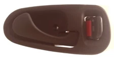 Right = Inside Interior Door Handle + Bezel Brown for Mitsubishi Montero Sport