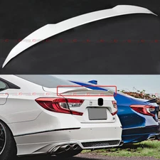 FOR 2018-2022 HONDA ACCORD SLEEK PAINTED PLATINUM WHITE PEARL TRUNK LID SPOILER