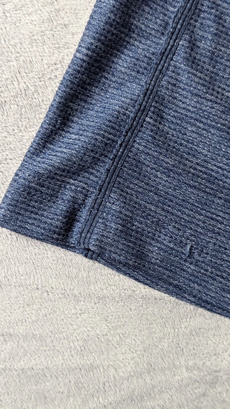 manduka v neck perforated casual active shirt
