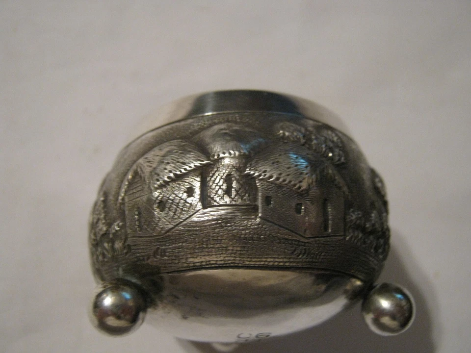 Raj anglo-indio de la década de 1890 T.P. 90 "Sal" en estilo Calcuta con vida de pueblo bengalí Foto 3 de 4