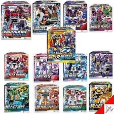 METAL CARDBOT 13-Type Robot Full Set-Fleta Iron Hook Ambuler Ultimate Blue Cop..