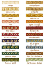 Braid Trim Gimp 10mm Rotae - Edging Lampshade Soft Furnishing Upholstery Craft