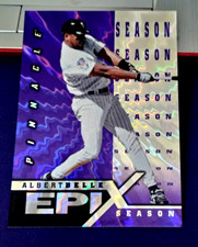 1997 PINNACLE SEAsON PURPLE EPIX ALBERT BELLE NRMT-MT OR BETTER E10