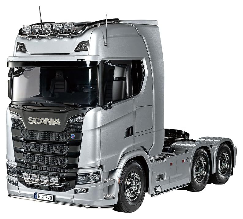 TAMIYA 1/14 RC No.73 SCANIA 770 S 6x4 (SILVER EDITION) FULL