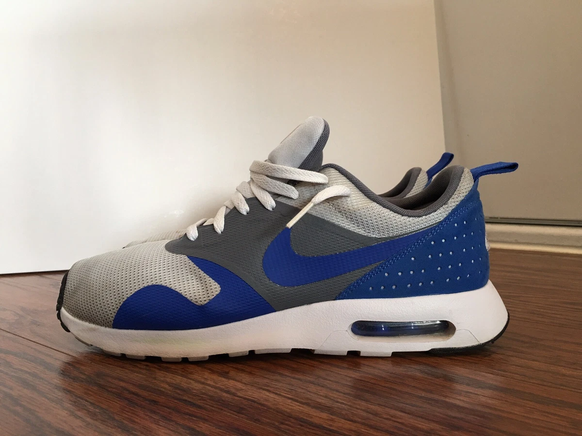 Nike Air Max Tavas, 705149-014, White/Blue, Men&#039;s Running Shoes, Size 11.5 eBay