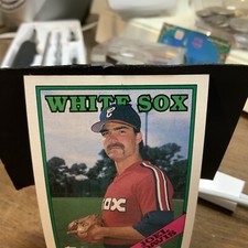 1988 Topps Joel Davis Baseball Card Chicago White Sox #511