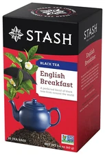 Tea English Breakfast Black Tea - Caffeinated, Non-Gmo Project Verified Premium