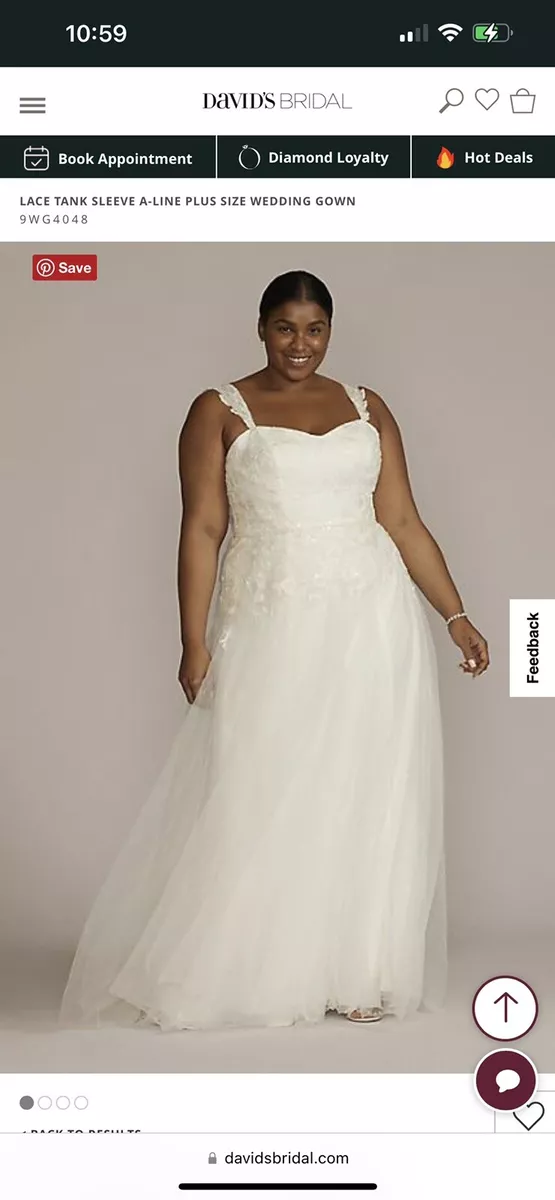 Davids bridal sales plus size bridesmaid