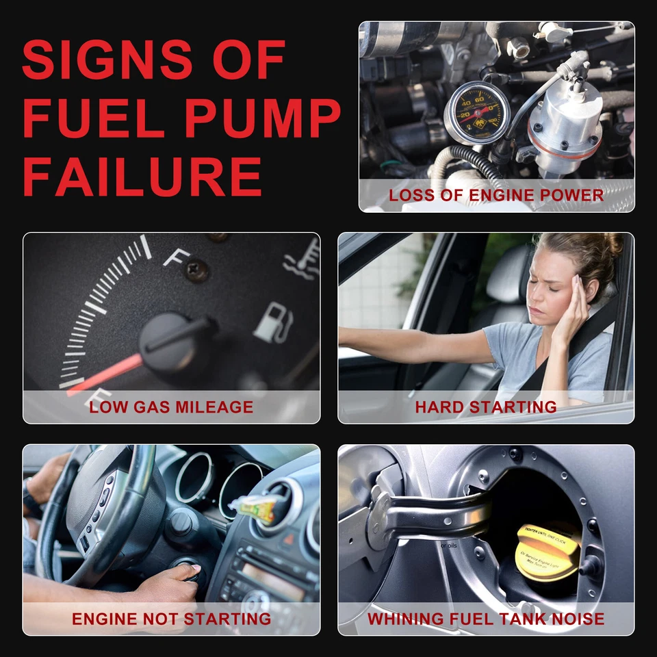 Set of 2 Fuel Pump for 2005-2010 Chrysler 300 2.7L 3.5L 5.7L-19 Gal Left Right Foto 3 de 4