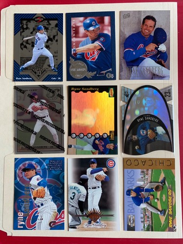 Ryne Sandberg 1985-1998 Inserts Parallels Oddballs Cubs NM to NM-MT You Pick!! - 第 5/222 張圖片