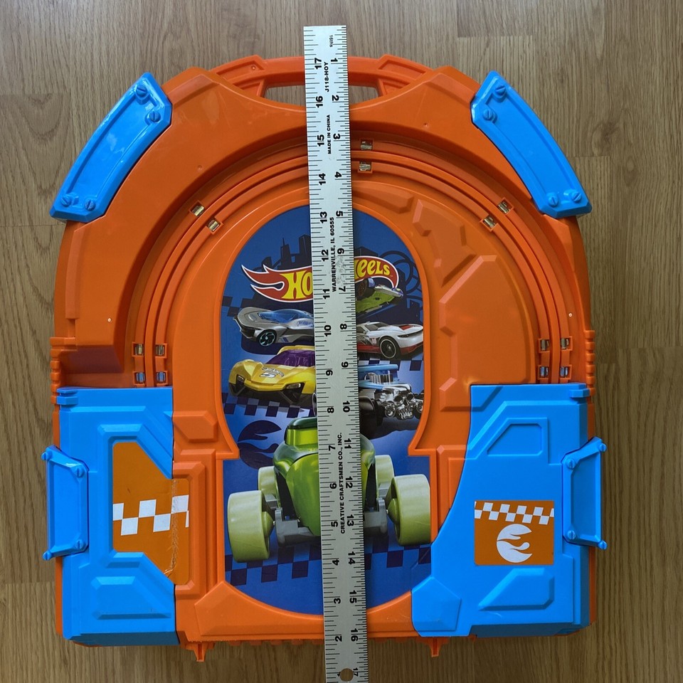 Hot Wheels Carrying Case Slot Car Race Track Set 164 No Controllers No Cars eBay