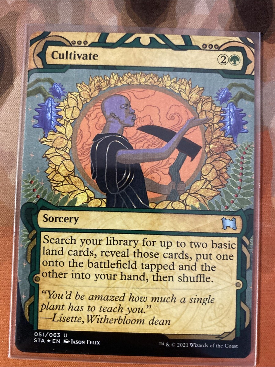 Cultivate 51/63 x1 Foil and x1 Foil Etched MTG Strixhaven