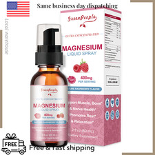 400mg Magnesium Liquid Spray Support Muscle Joint Pain Relief Sleep 2 fl oz