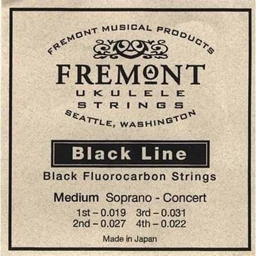 Fremont STR-FM Ukulele Strings, Black, Fluorocarbon for Sopr and Conc, Medium - 第 6/12 張圖片
