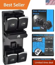 Compact Plug-In VW Window Switch – Compatible with CC, Golf, GTI, Jetta & Tiguan