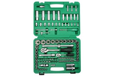 For TOPTUL GCAI108R Set of tools 108 pcs 1/2; 1/4'' plastic suitcase GCAI108R A