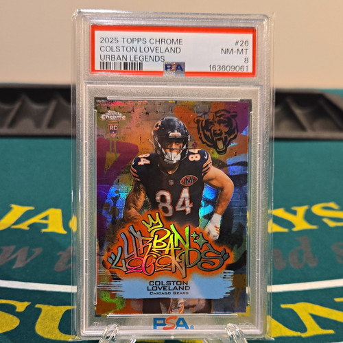 Colston Loveland #UL-26 2025 Topps Chrome Urban Legends card