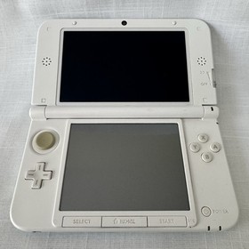 Nintendo 3DS LL XL console Mint x white Japanese model Very Good+ Condition!!!!!