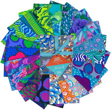 Kaffe Fassett Cool August 2025 Fat Quarter Bundle - 20 Pieces