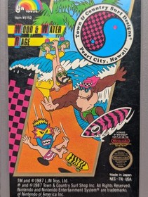 T&C Surf Designs Wood and Water Rage Nintendo NES 