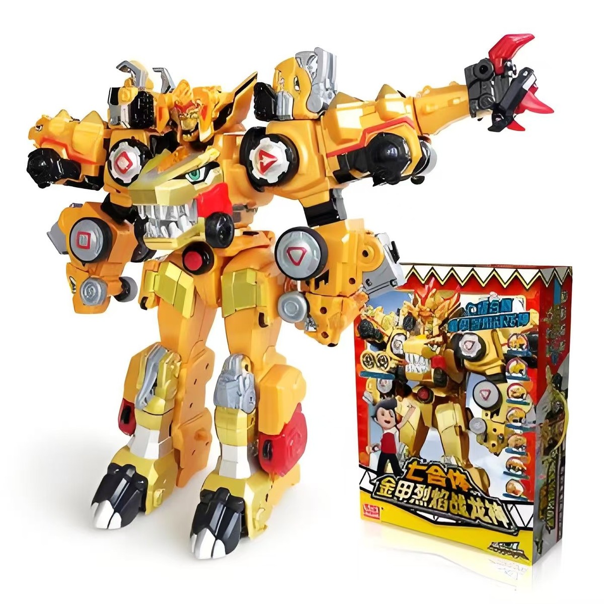Dino Core Ultra-D Buster Tyranno 5-in-1 Robotic Transforming