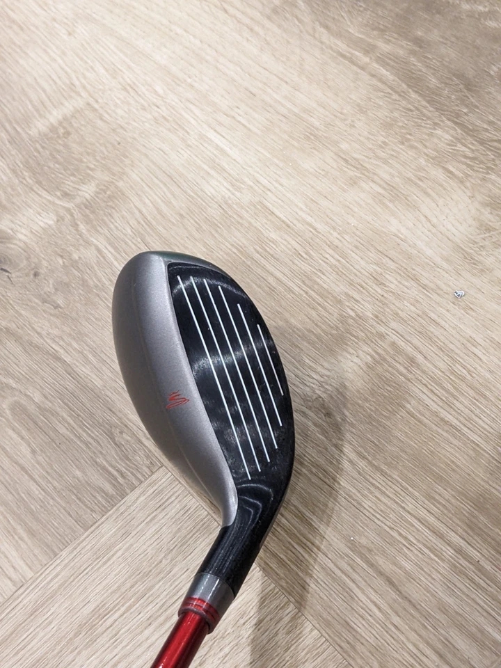 Left Hand Cobra Baffler Red #4 Hybrid / 22 Degree / Stiff Flex Tour AD G 70 - Image 3 of 4